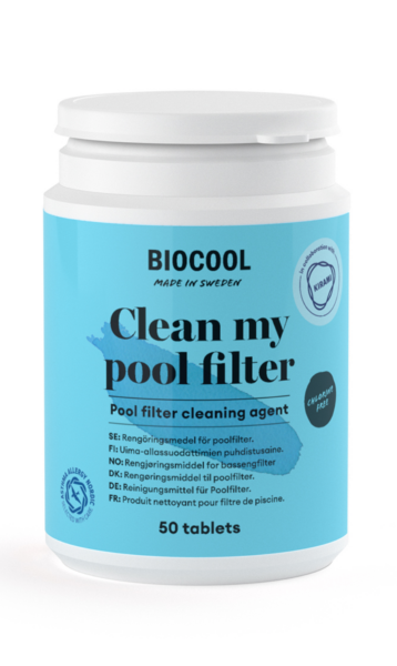 BIOCOOL Clean my pool filter 165 g/50 tabletter